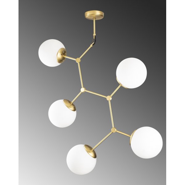 Damar taklampa 6312 - Gul/vit Damar taklampa 6312 - Gul/vit