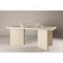 Bassholmen matbord 180 x 90 cm - Whitewash