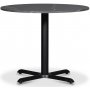 Solano runt matbord 90 cm - Gr marmor (foliering)