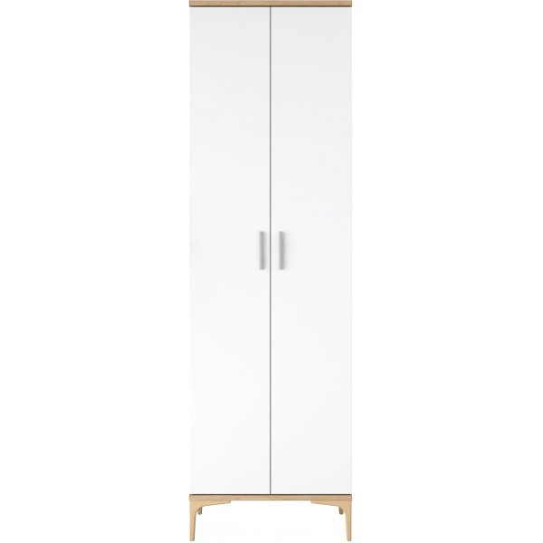 Armoire Jericho 102 - Noyer/blanc Armoire Jericho 102 - Noyer/blanc