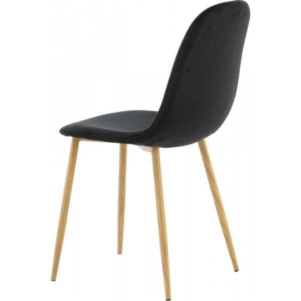 Bridge matstol - Svart/ljus valnöt Bridge matstol - Svart/ljus valnöt