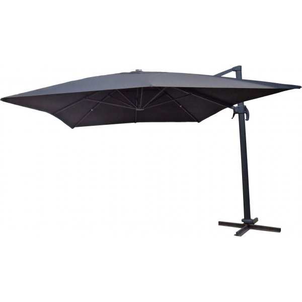 Tobago parasoll 300x300 cm - Svart Tobago parasoll 300x300 cm - Svart