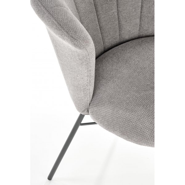 Chaise de salle  manger Cadeira 459 - Gris