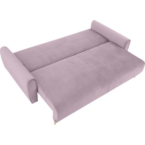 Manila 3-sits bddsoffa - Lila