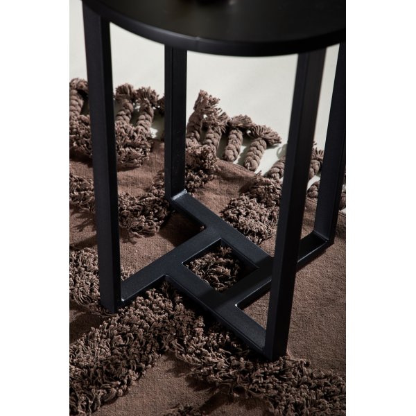Lawton soffbord 40 cm - Svart