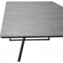 Kvarnbacken matbord 200 cm - Svart/vit Marmor
