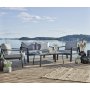 Clyde loungegrupp - Svart + Textilskydd fr mbler