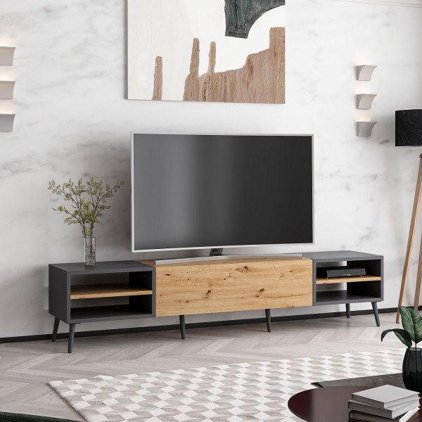 Meuble TV Asya - Anthracite