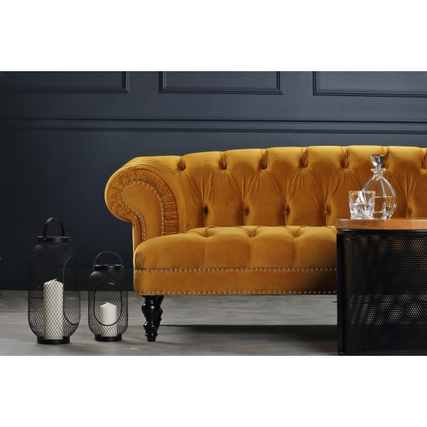 Chesterfield Oxford Deluxe - 235 cm Chesterfield Oxford Deluxe - 235 cm