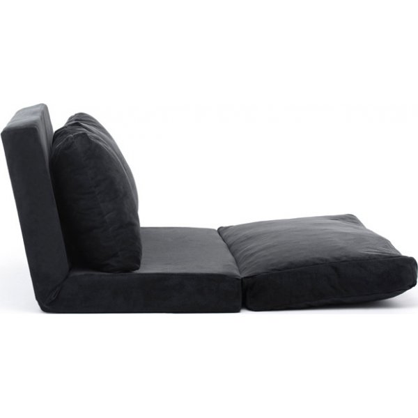 Canapé-lit 2 places Taida - Noir Canapé-lit 2 places Taida - Noir
