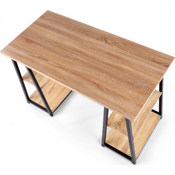 Bureau Mejo 120x60 cm - Chne Sonoma/noir