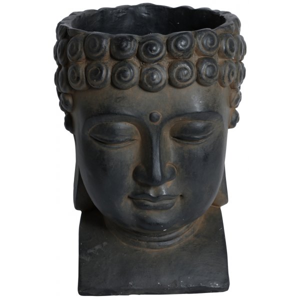 Buddha kruka - Svart (Keramik)