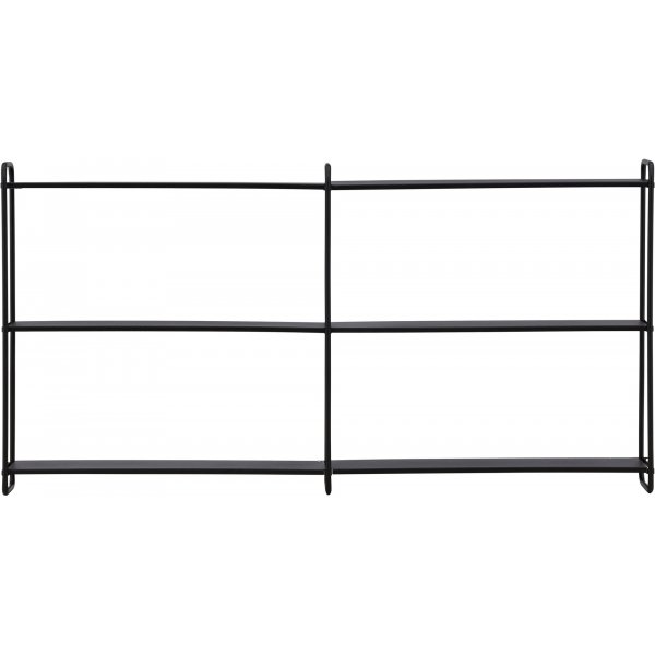 Lyon vägghylla 63 x 122 cm - Svart Lyon vägghylla 63 x 122 cm - Svart