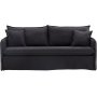 Nova 3-sits soffa - Svart