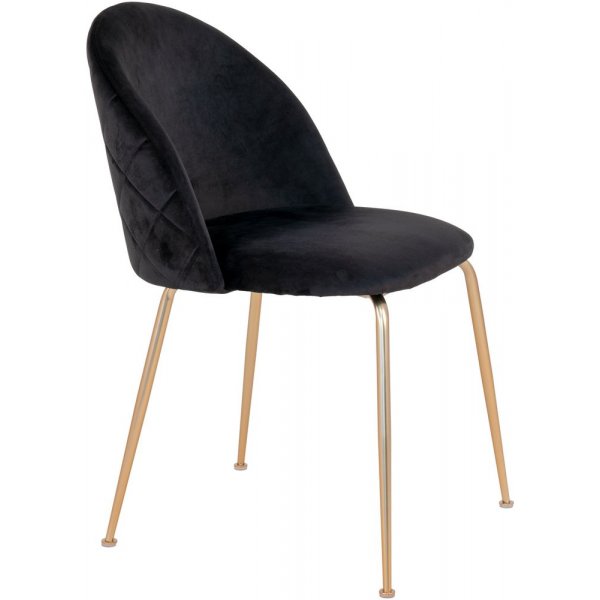 Chaise Geneve - Noir/laiton Chaise Geneve - Noir/laiton