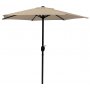 Parasoll beige 300 cm - Fjllbacka + Textilskydd fr utembler