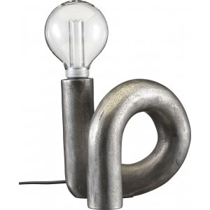 Notice Swirl bordslampa - Silver - 18 cm