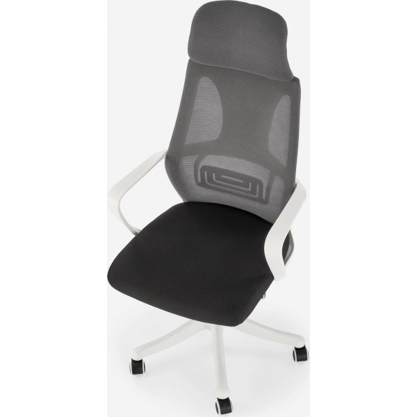 Chaise de bureau Census - Noir/gris/blanc Chaise de bureau Census - Noir/gris/blanc