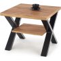 Kasady salontafel 65 cm - Wotan eiken/zwart