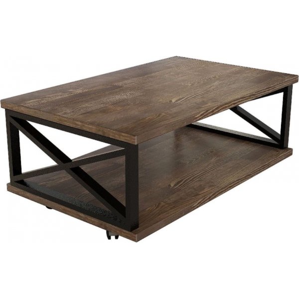 Table basse Yuso 98 x 60 cm - Noyer Table basse Yuso 98 x 60 cm - Noyer