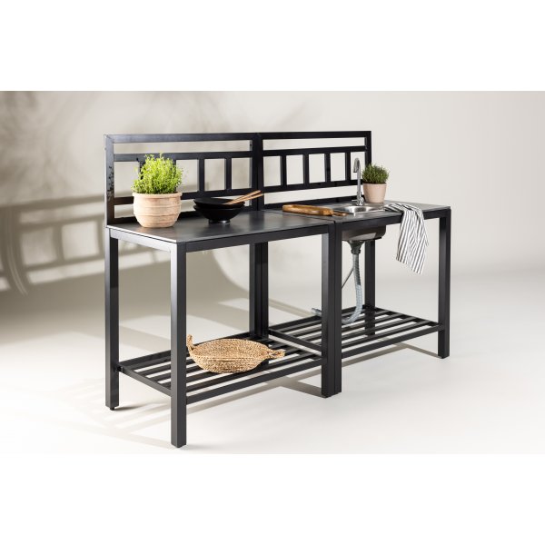 Utekk komplett svart - Alicante