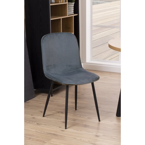 Chaise de salle  manger Delmy - Gris