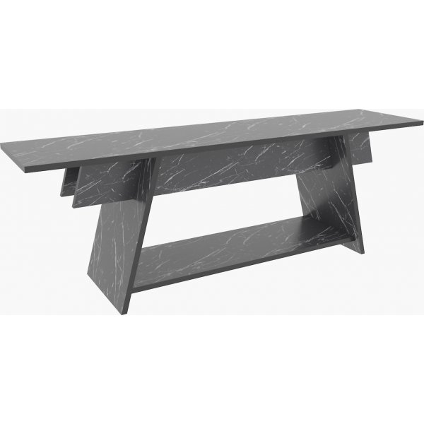 Lanca mediabnk 120 cm - Svart