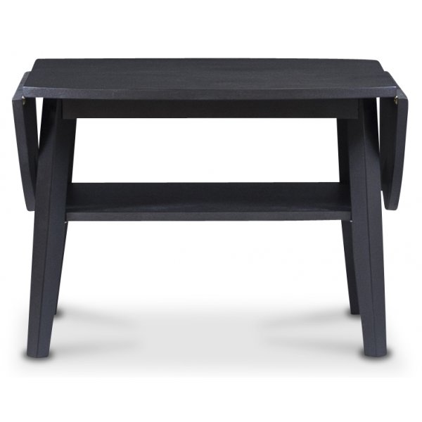 Beatrix soffbord med fllklaffar - Svart