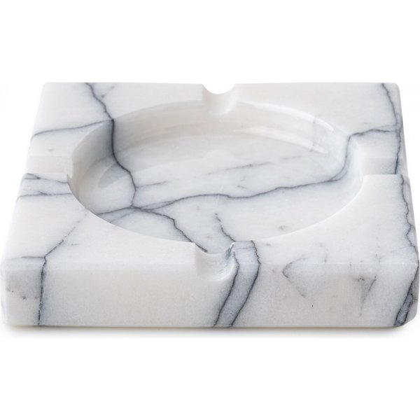 Askfat i 2 sorters marmor - 2 delar