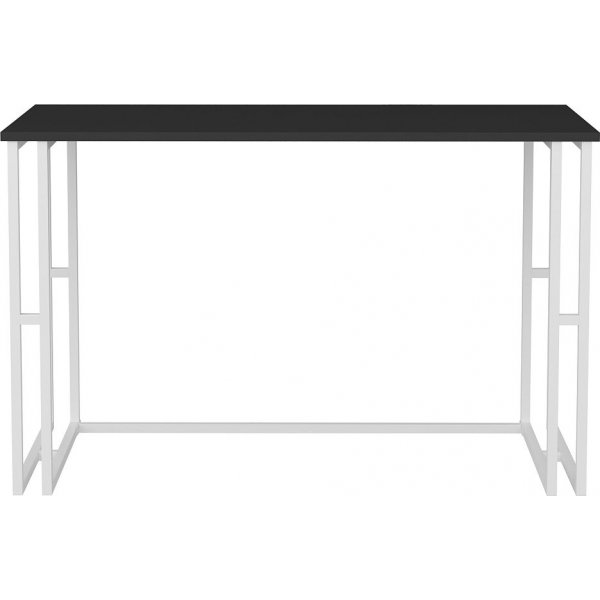 Bureau Kane 120 x 60 cm - Blanc/anthracite Bureau Kane 120 x 60 cm - Blanc/anthracite