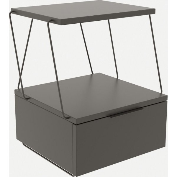 Tekoba sängbord - Antracit Tekoba sängbord - Antracit