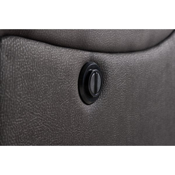 Canapé inclinable 3 places Singapore - Noir Canapé inclinable 3 places Singapore - Noir