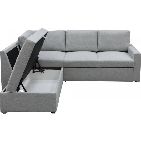 Bddsoffa med frvaring + Flckborttagare fr mbler