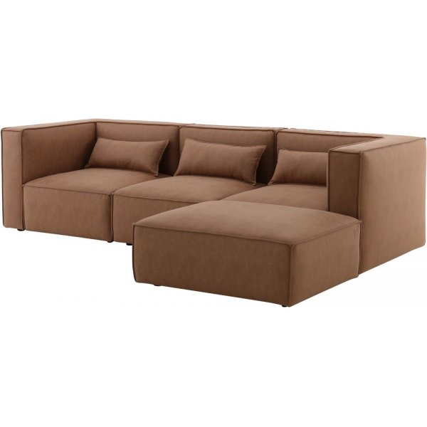 Nees modulsoffa i cognac combo 3 Nees modulsoffa i cognac combo 3