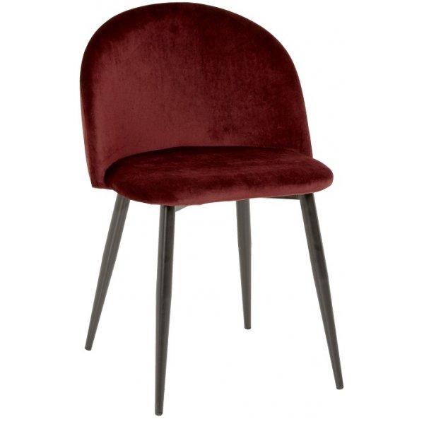 Darling stol - Bordeaux sammet
