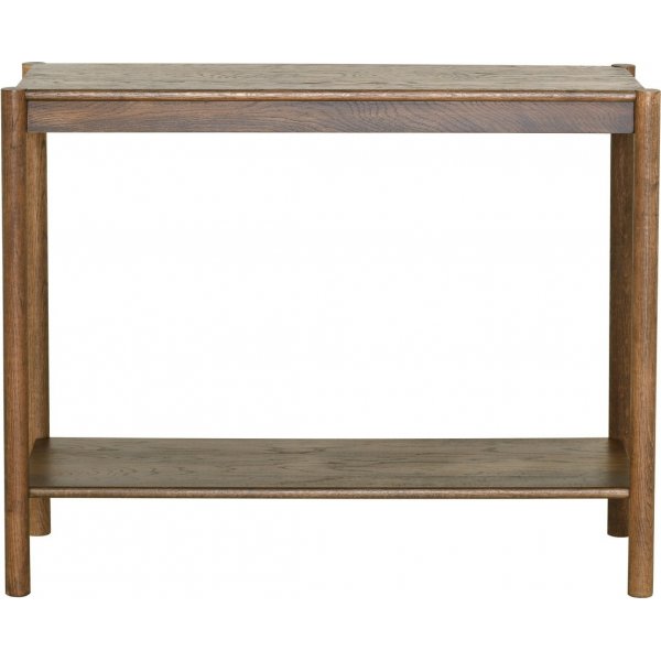 Circus consoletafel - Bruin gelakt eikenhout