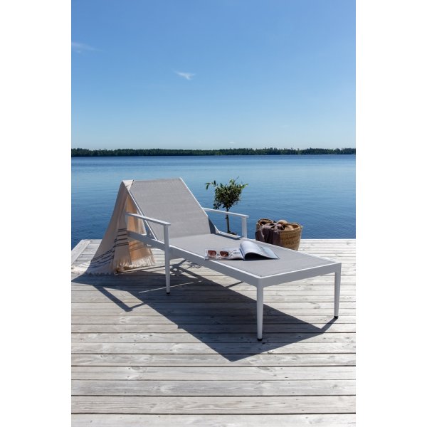 Break solsäng - Vit Break solsäng - Vit