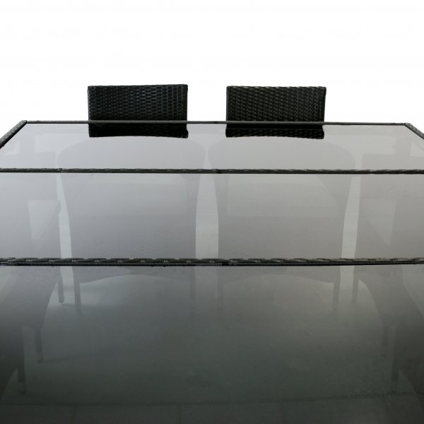 Utematgrupp S�r� 220x160cm bord med 10 stolar