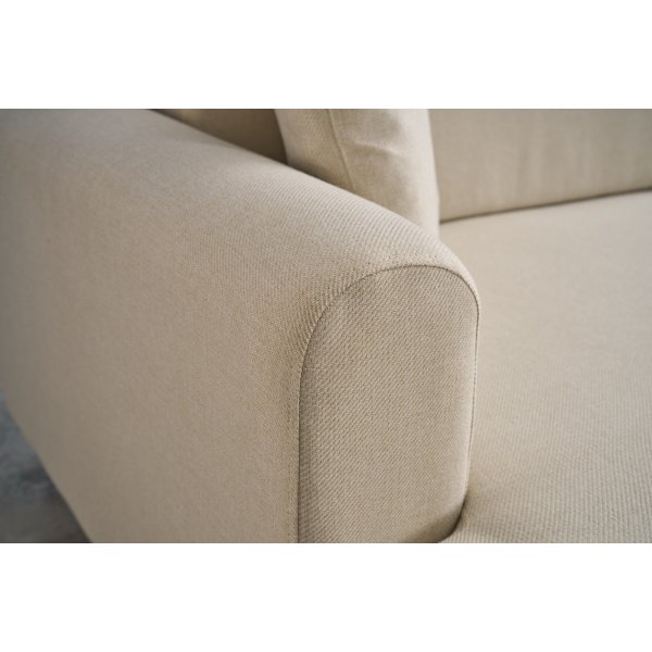 Mane divanbäddsoffa vänster - Cream Mane divanbäddsoffa vänster - Cream