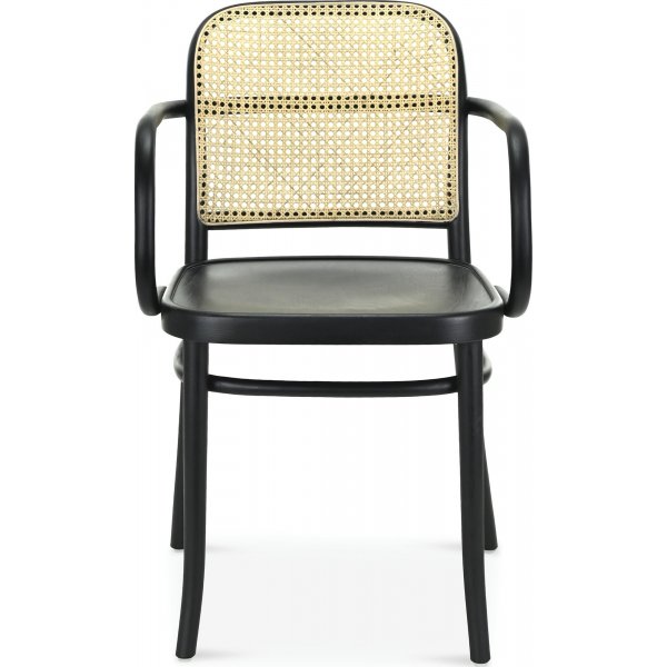 Chaise  cadre No 811 avec dossier en rotin - N\\\'importe quelle couleur sur le cadre