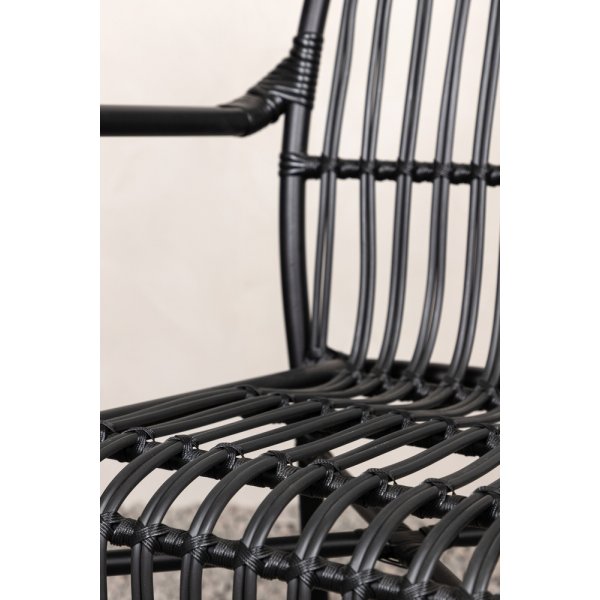 Rizal fåtölj - Svart Rizal fåtölj - Svart