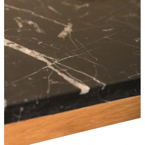Sydney soffbord 120 - Svart marmor / Oljad ek Sydney soffbord 120 - Svart marmor / Oljad ek