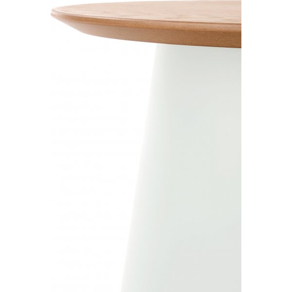Table basse Saranda 49 cm - Blanc