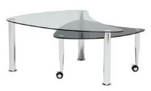 Napoli soffbord 100 - glas