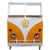 Vintage VW kombibar - Vit/gul Vintage VW kombibar - Vit/gul