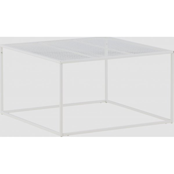 Netz soffbord 80 x 80 cm - Vit Netz soffbord 80 x 80 cm - Vit