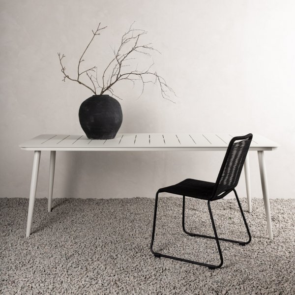Lina matbord 200 x 90 cm - Beige