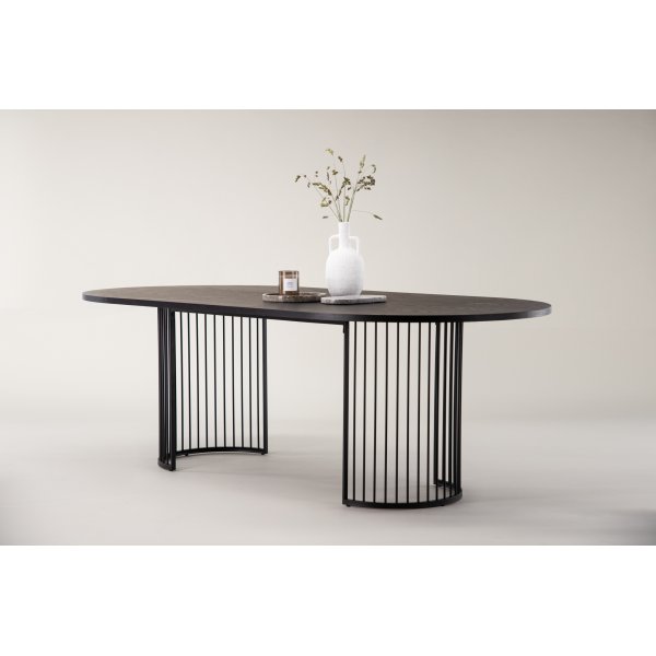 Matbord 220 x 110 cm - Svart Matbord 220 x 110 cm - Svart