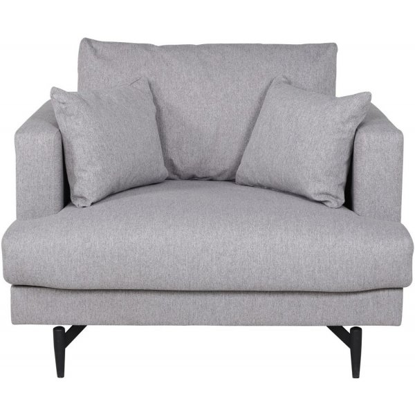Hedlunda fauteuil - Grijs + Vlekverwijderaar voor meubels Hedlunda fauteuil - Grijs + Vlekverwijderaar voor meubels