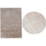 Glanzend tapijt - Beige